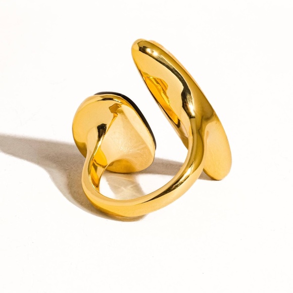 Flanerie gold plated Christophe ring - Picture 2 of 4